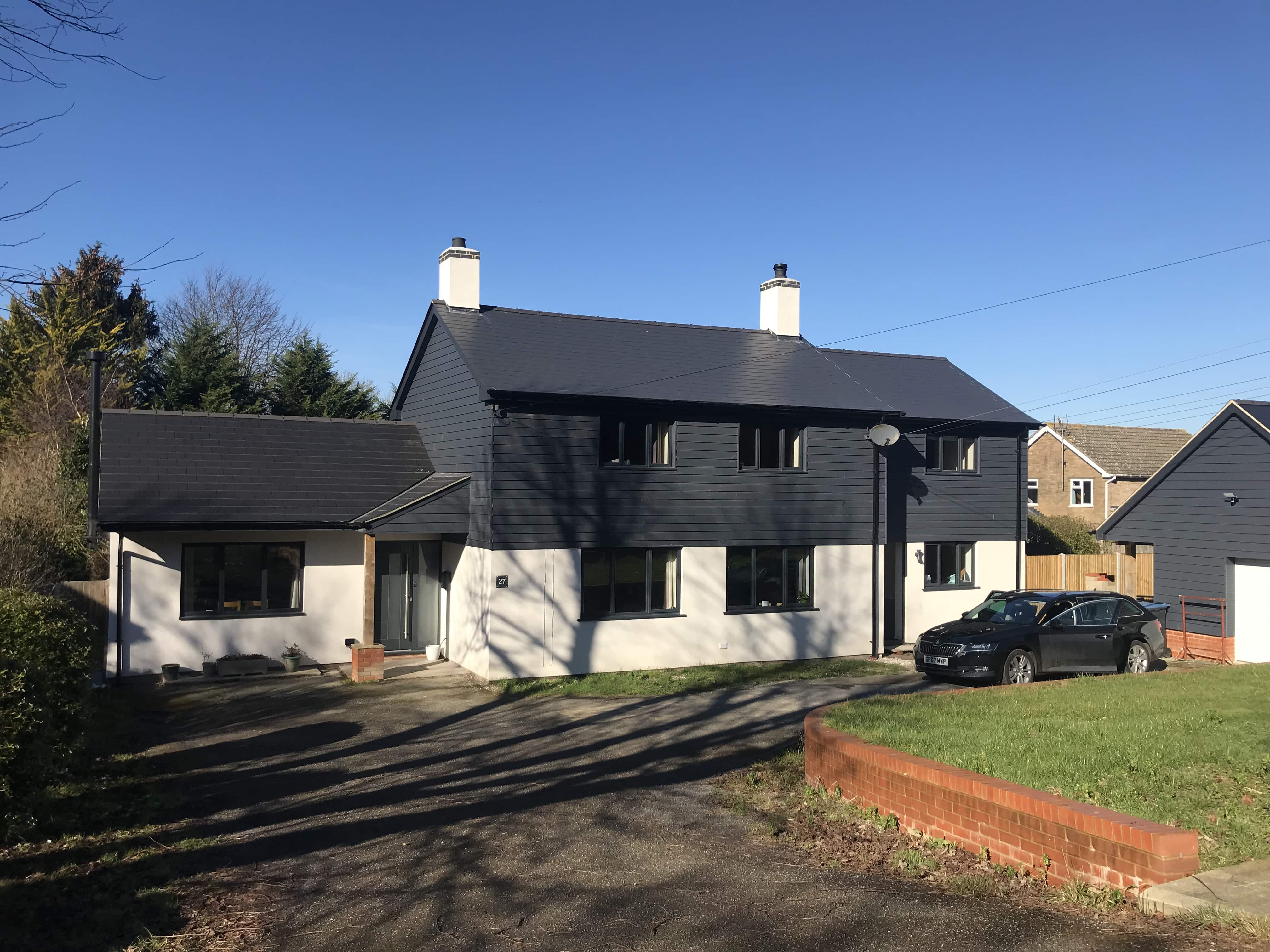 Modern home renovation by Kent Building Contractors